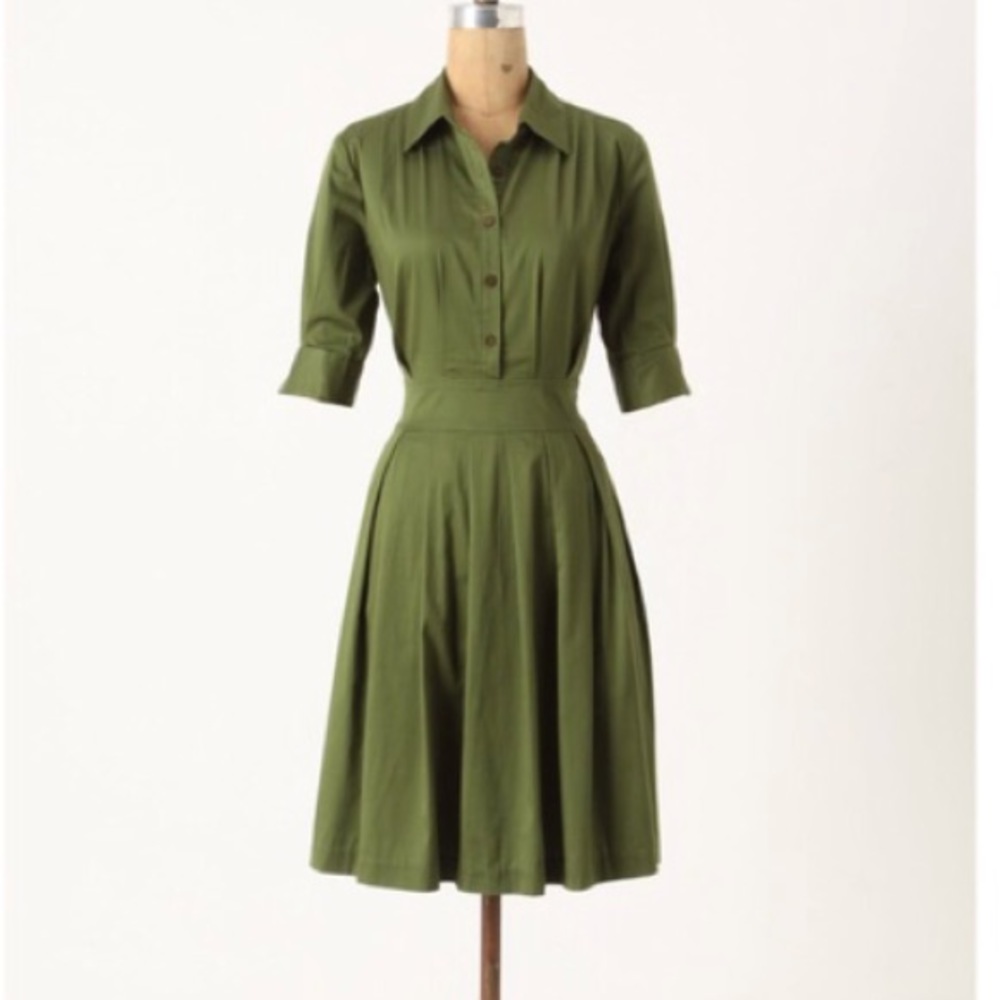 Anthropologie Ihrin Shirtdress